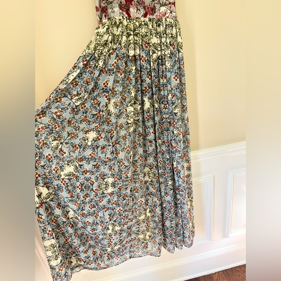 Anthropologie Bhanuni by Jyoti Adelaide Beaded Halter Dress - Size 2 - Picture 7 of 8